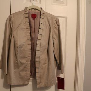 Ruffle Front Jacket Size 16 By 212 Collection